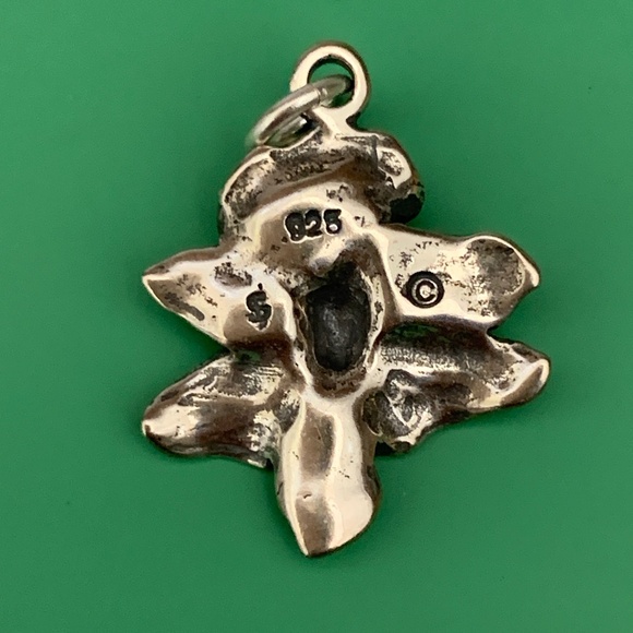 .925 Calla Lily Flower Sterling Silver Jewelry Charm #garden #lily - Picture 2 of 3